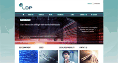 Desktop Screenshot of ldp.co.za