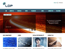 Tablet Screenshot of ldp.co.za