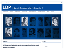 Tablet Screenshot of ldp.ch